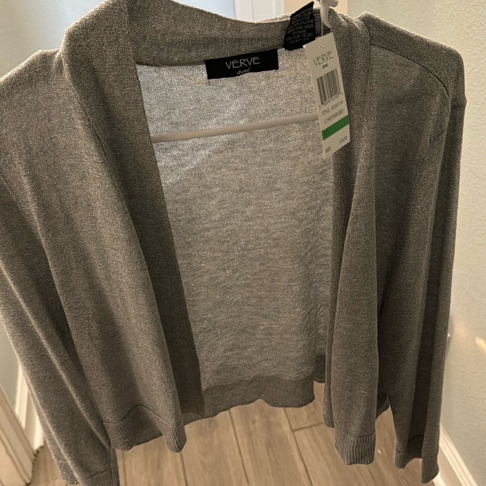 Verve heather grey top